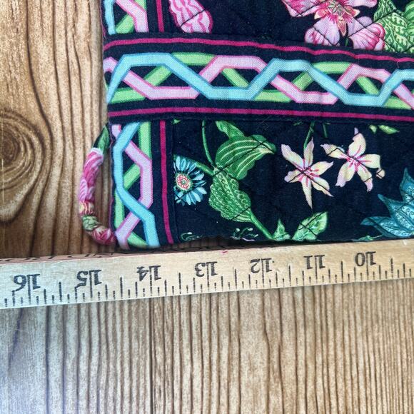 Vera Bradley Botanica Retired Backsack Drawstring Backpack - Picture 5 of 9